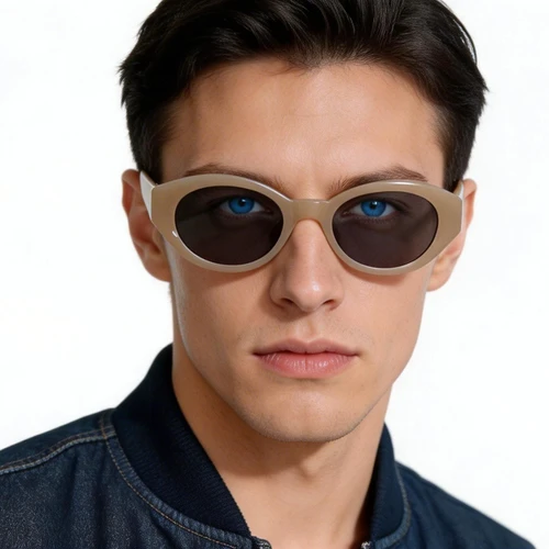 Gafas de sol ovaladas TR90 marrones #BS0406-0660