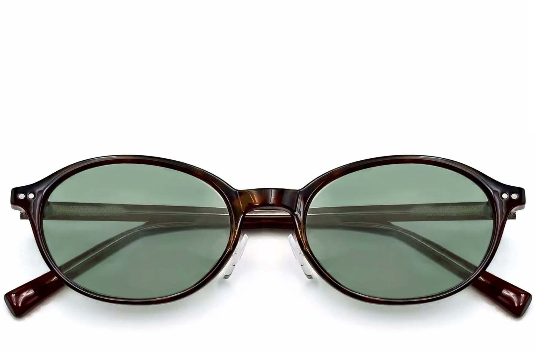 Oval Tortoiseshell TR90 Sunglasses #BS0406-0673