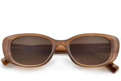 Oval Brown TR90 Sunglasses #BS0406-0695