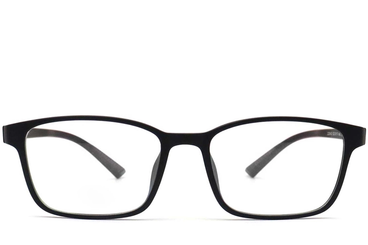 Rectangular Black TR90 Glasses #BS0420-0002