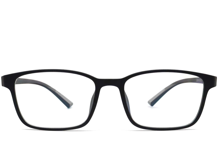 Rectangular Grey TR90 Glasses #BS0420-0006