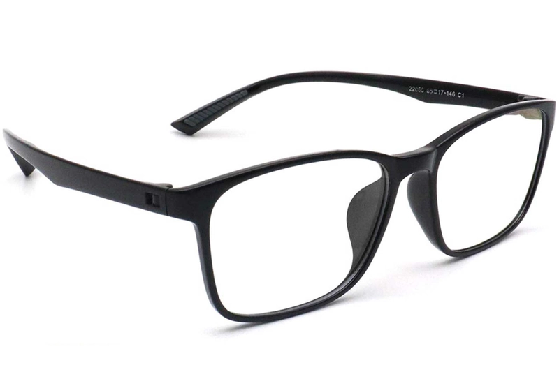 Rectangular Black TR90 Glasses #BS0420-0007