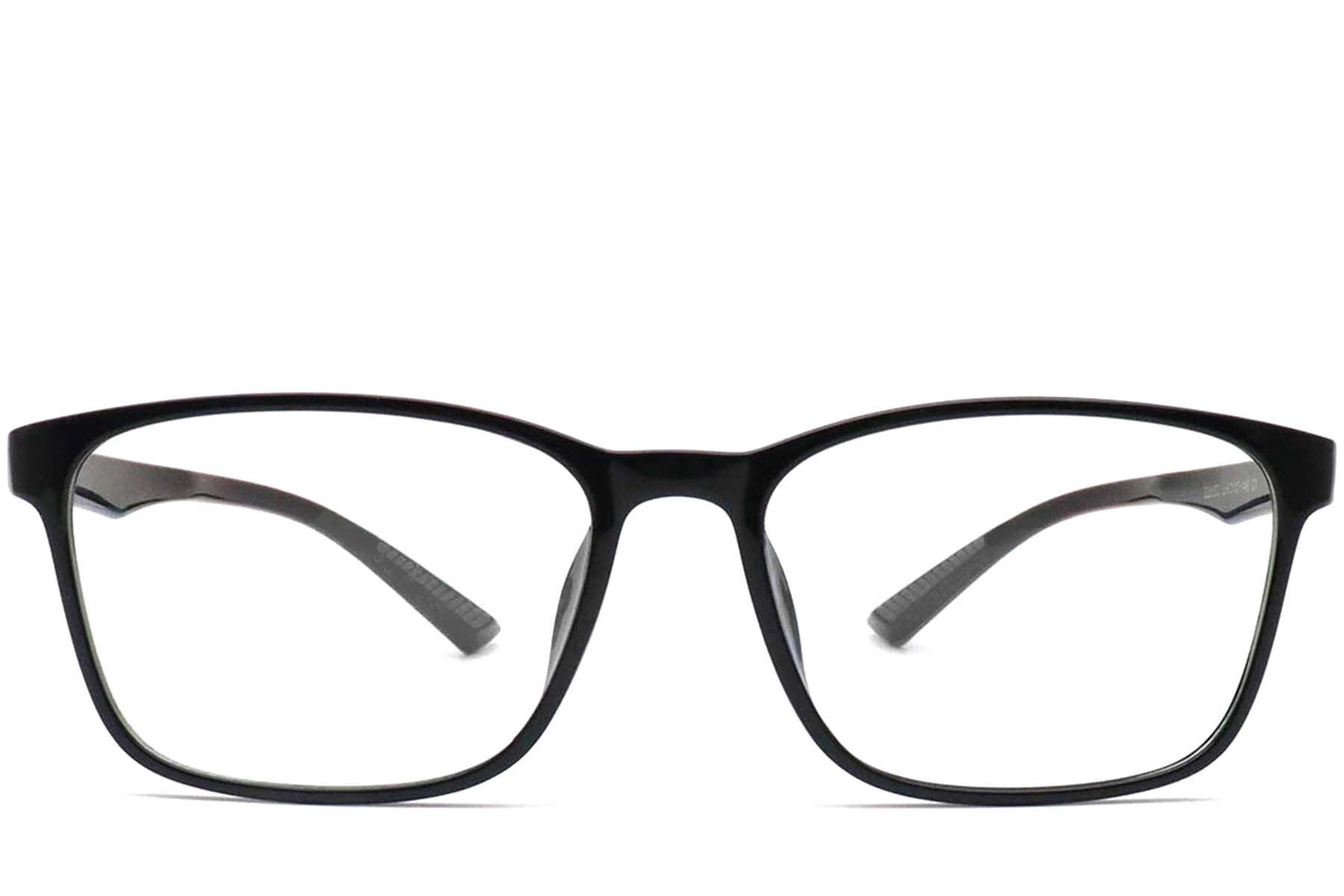 Rectangular Black TR90 Glasses #BS0420-0007