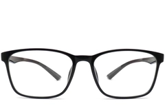 Rectangular Black TR90 Glasses #BS0420-0007