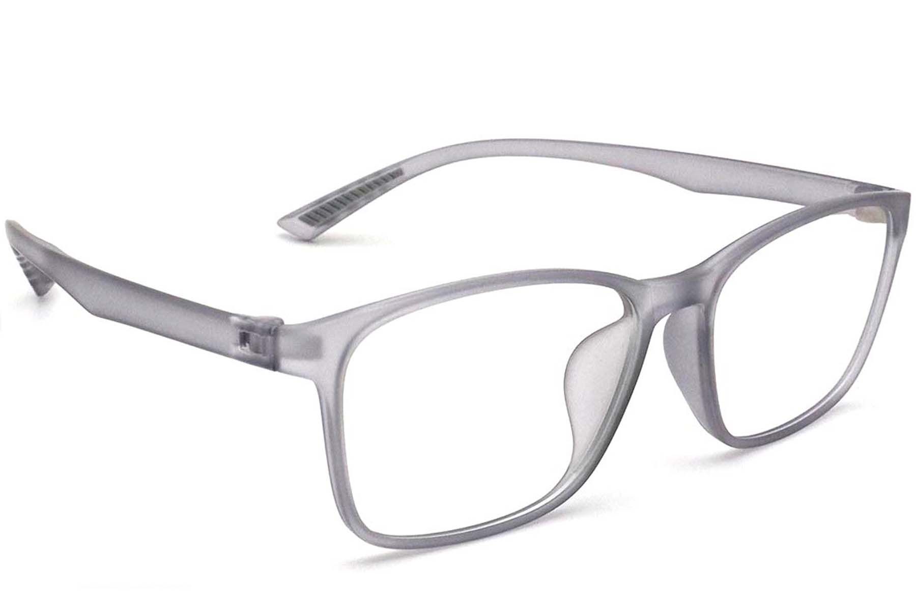Rectangular Grey TR90 Glasses #BS0420-0011