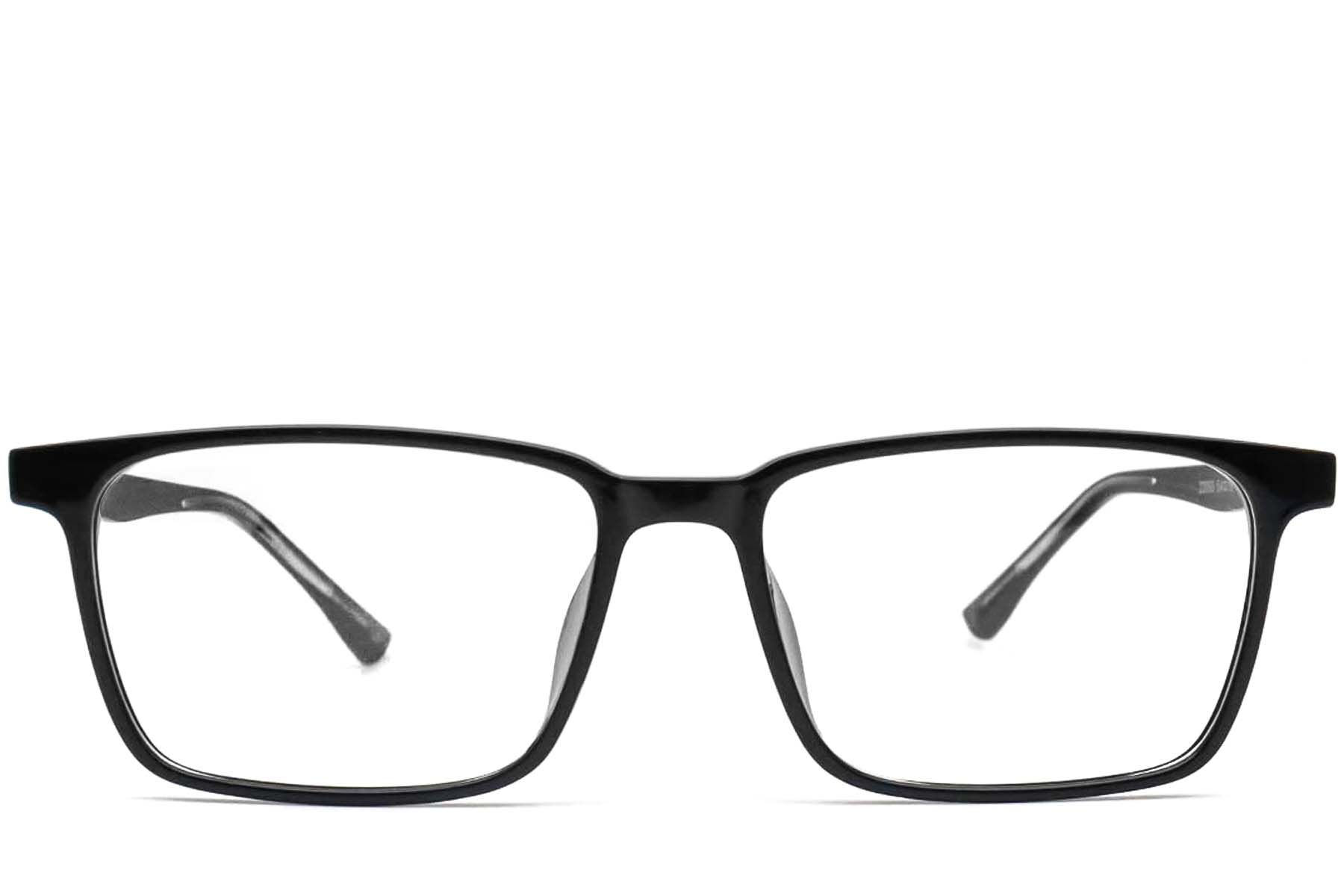 Rectangular Black TR90 Glasses #BS0420-0012