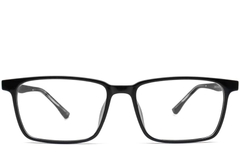 Rectangular Black TR90 Glasses #BS0420-0012