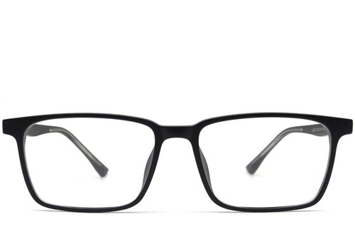 Rectangular Black TR90 Glasses #BS0420-0013