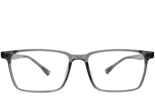 Lunettes rectangulaires vertes TR90 #BS0420-0016