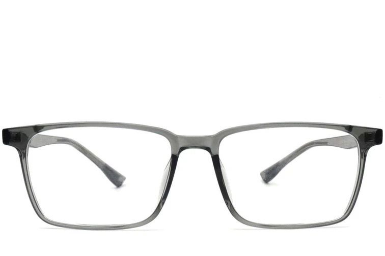 Gafas rectangulares TR90 verdes #BS0420-0016
