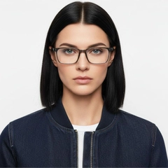 Gafas rectangulares TR90 verdes #BS0420-0016