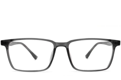 Rectangular Grey TR90 Glasses #BS0420-0017