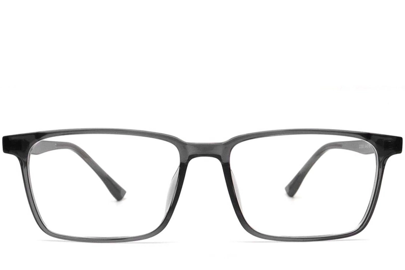 Rectangular Grey TR90 Glasses #BS0420-0017