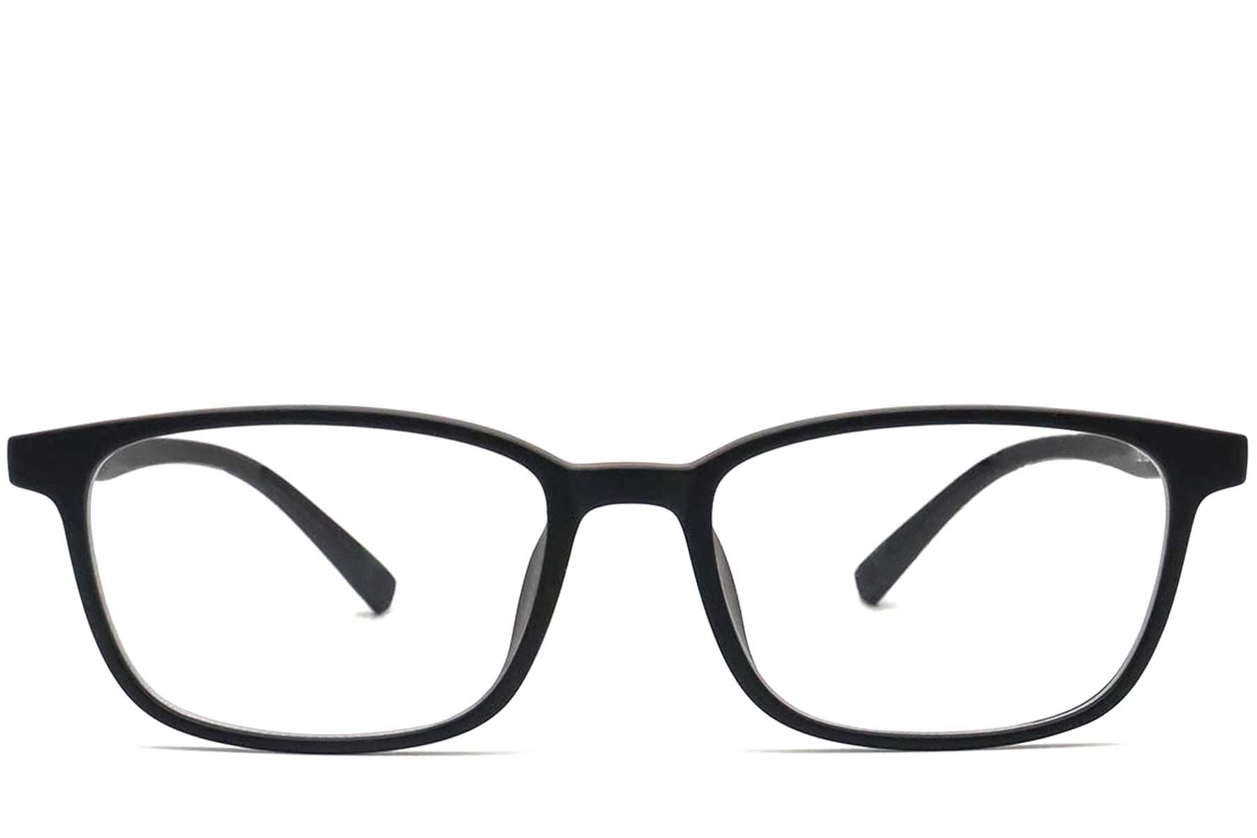 Gafas rectangulares negras TR90 #BS0420-0019