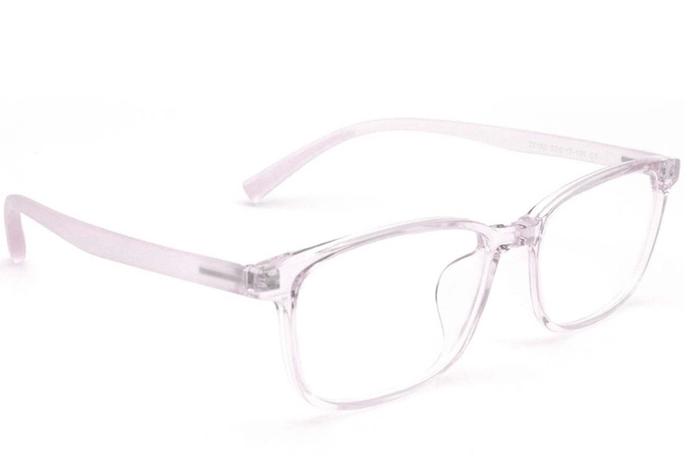 Rectangular Pink TR90 Glasses #BS0420-0021