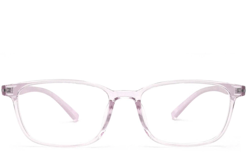 Rectangular Pink TR90 Glasses #BS0420-0021