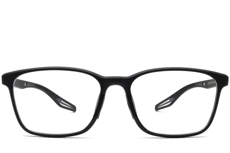 Lunettes rectangulaires grises TR90 #BS0420-0030