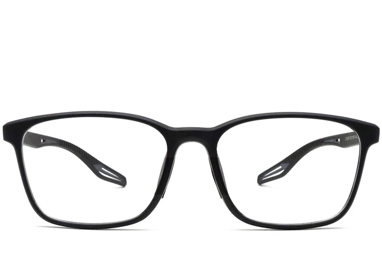 Gafas rectangulares grises TR90 #BS0420-0030