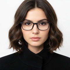 Rectangular Grey TR90 Glasses #BS0420-0030