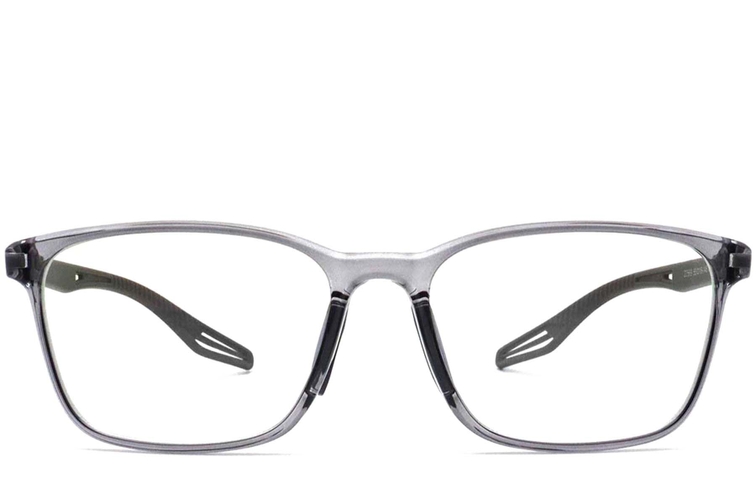 Rectangular Grey TR90 Glasses #BS0420-0033