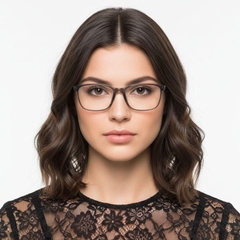 Rectangular Grey TR90 Glasses #BS0420-0033