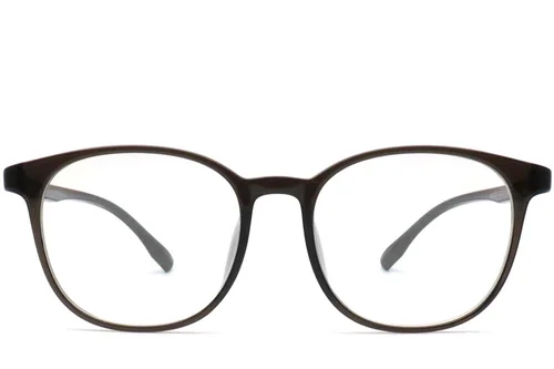 Oval Black TR90 Glasses #BS0420-0036