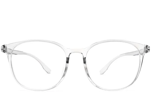 Oval Transparent TR90 Glasses #BS0420-0040