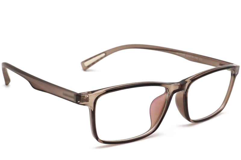 Rectangular Brown TR90 Glasses #BS0420-0042