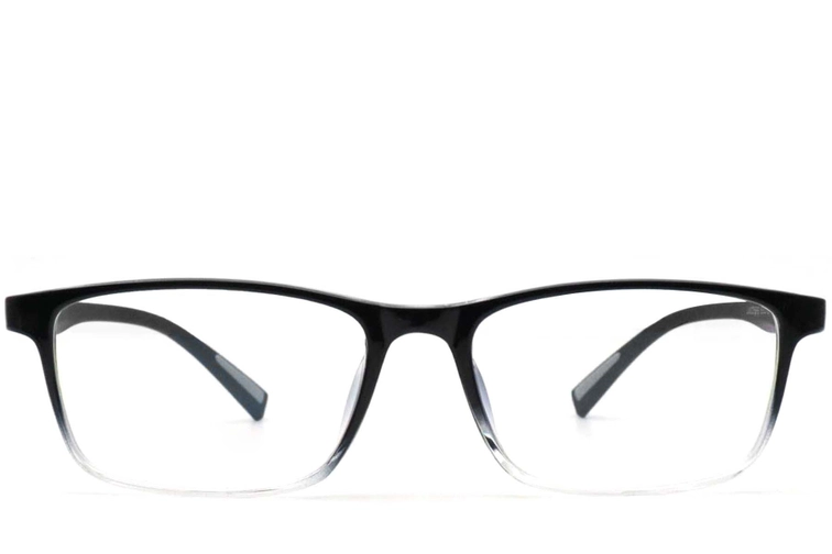 Gafas rectangulares transparentes TR90 #BS0420-0044