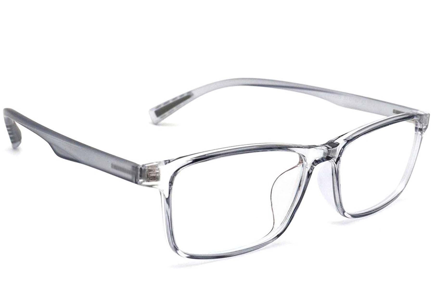 Rectangular Grey TR90 Glasses #BS0420-0045