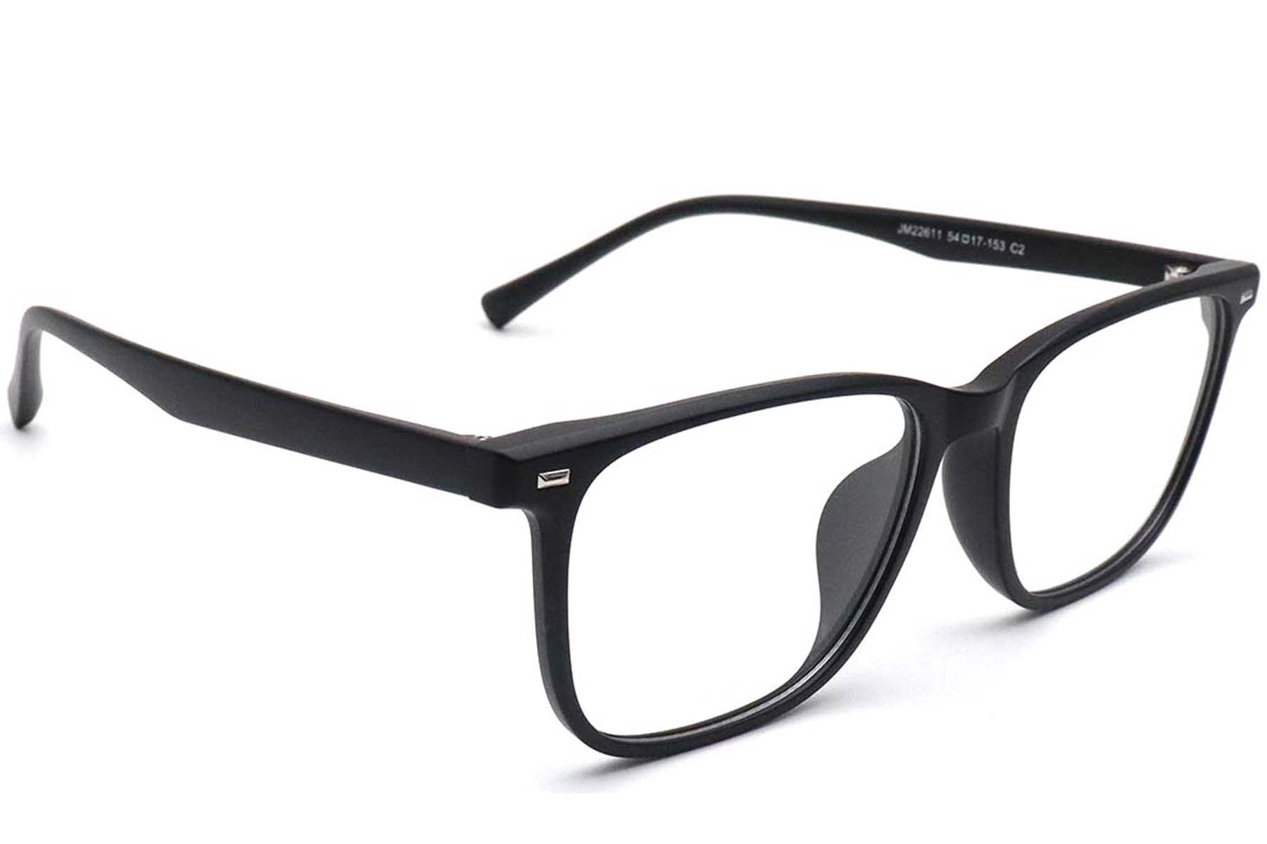 Rectangular Black TR90 Glasses #BS0420-0047