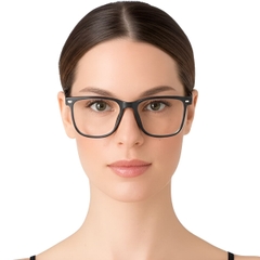 Rectangular Black TR90 Glasses #BS0420-0047