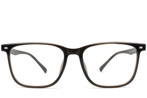 Rectangular Brown TR90 Glasses #BS0420-0048