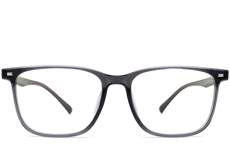 Rectangular Grey TR90 Glasses #BS0420-0051