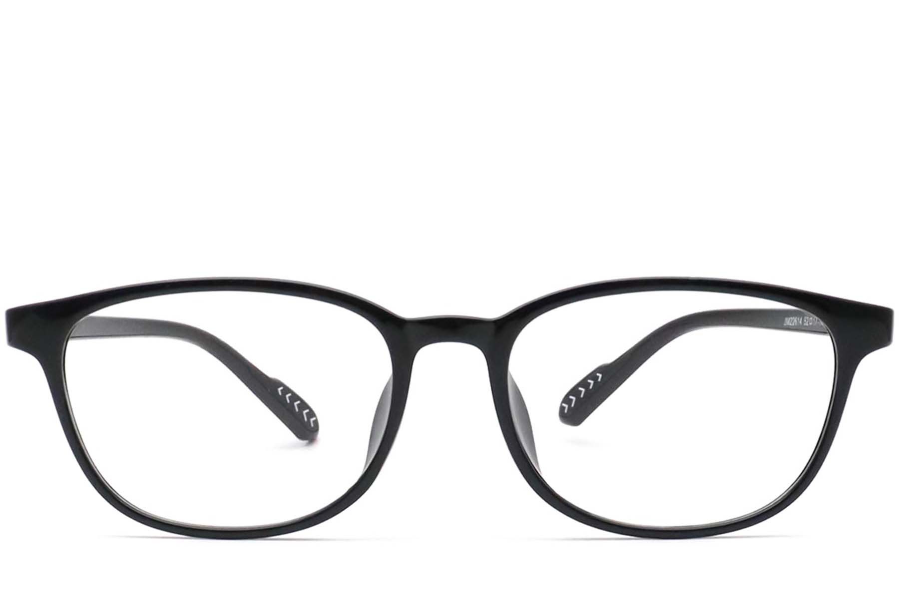 Rectangular Black TR90 Glasses #BS0420-0052
