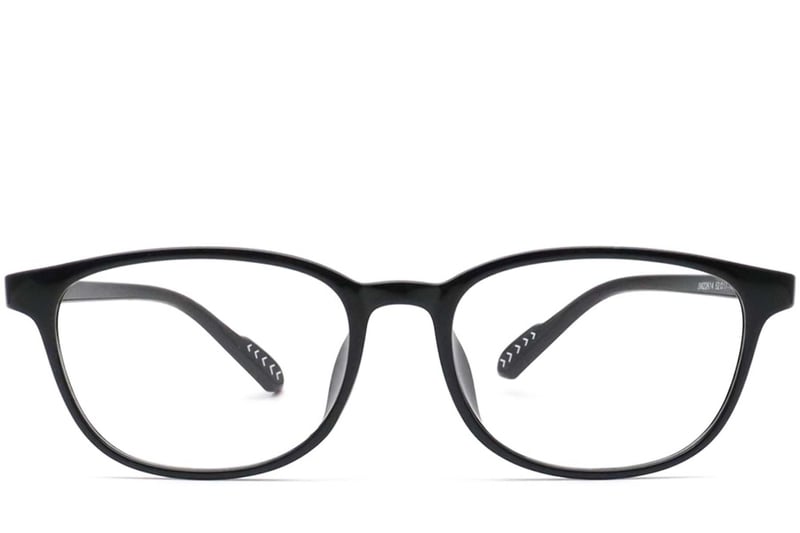 Rectangular Black TR90 Glasses #BS0420-0052