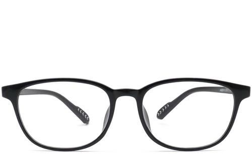 Lunettes rectangulaires noires TR90 #BS0420-0052