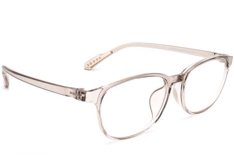 Rectangular Brown TR90 Glasses #BS0420-0053