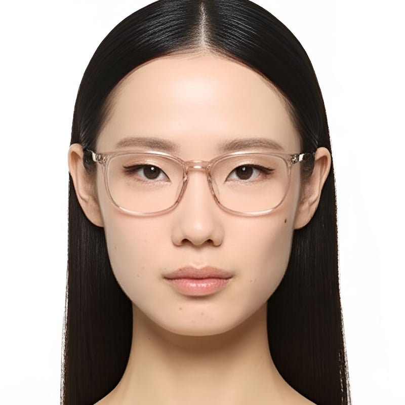 Rectangular Brown TR90 Glasses #BS0420-0053