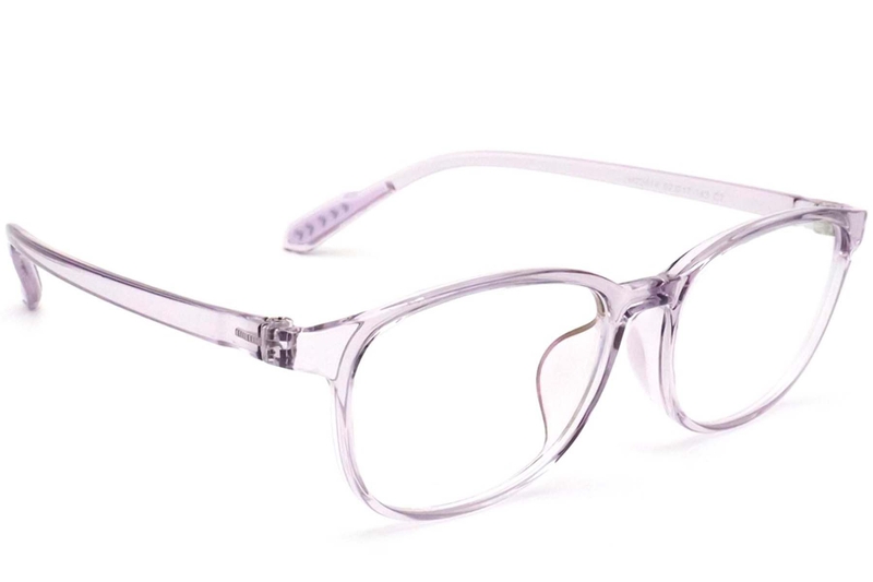 Rectangular Purple TR90 Glasses #BS0420-0054