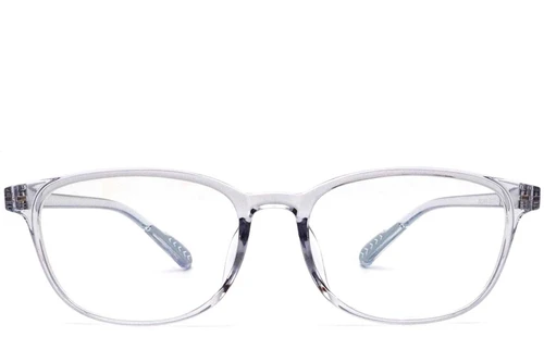 Lunettes rectangulaires bleues TR90 #BS0420-0056