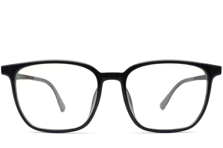 Rectangular Grey TR90 Glasses #BS0420-0058