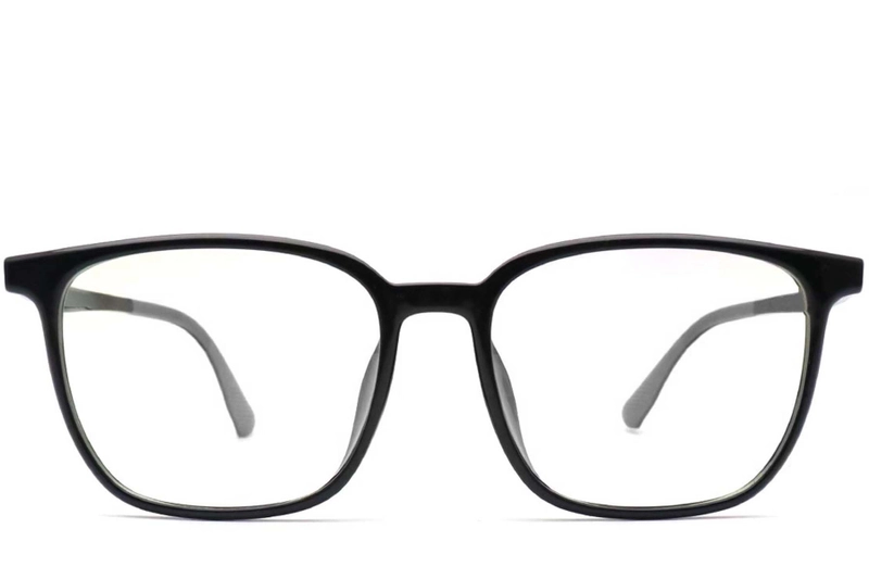 Rectangular Grey TR90 Glasses #BS0420-0058
