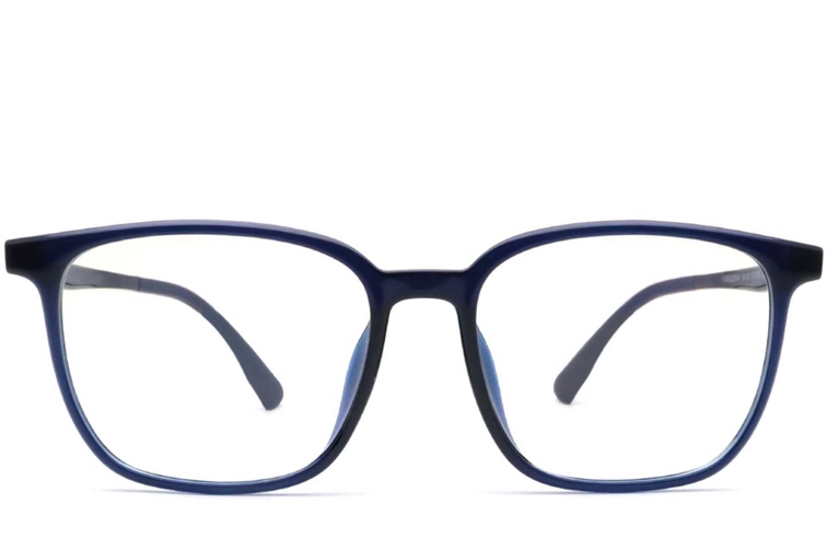 Rectangular Blue TR90 Glasses #BS0420-0060