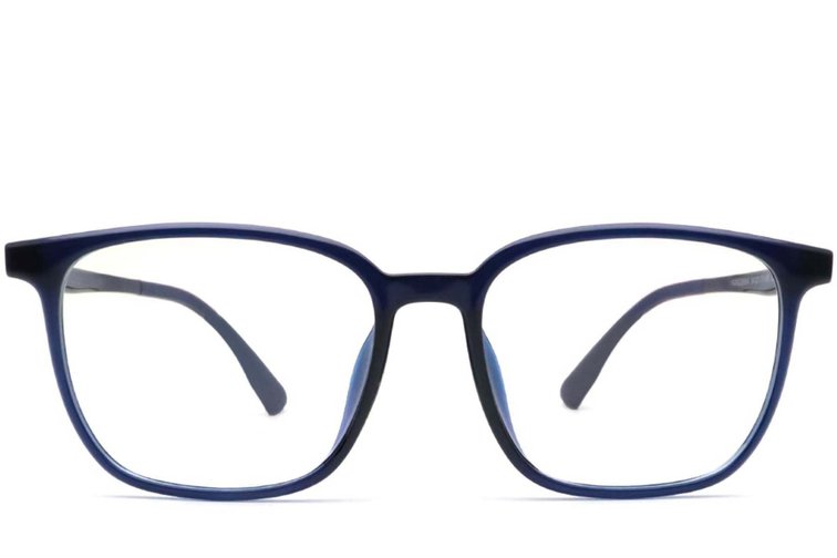 Rectangular Blue TR90 Glasses #BS0420-0060