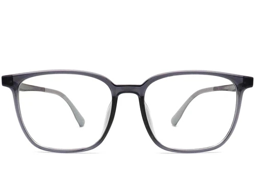 Lunettes rectangulaires violettes TR90 #BS0420-0062
