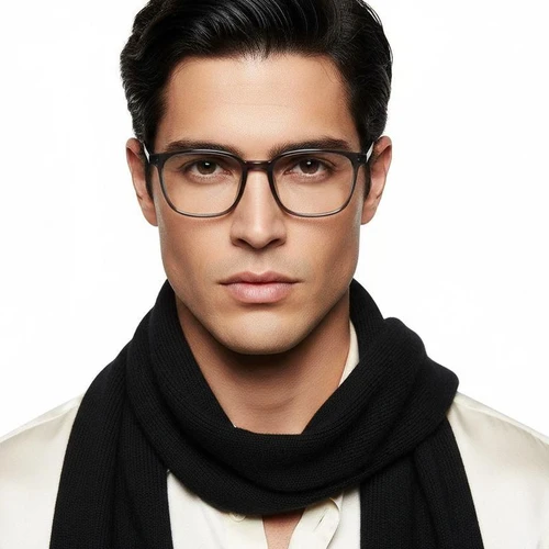 Rectangular Purple TR90 Glasses #BS0420-0062