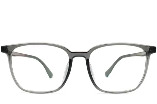 Lunettes rectangulaires vertes TR90 #BS0420-0063