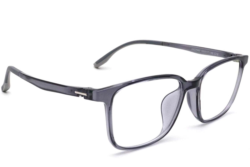 Lunettes rectangulaires grises TR90 #BS0420-0067