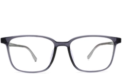 Lunettes rectangulaires grises TR90 #BS0420-0067